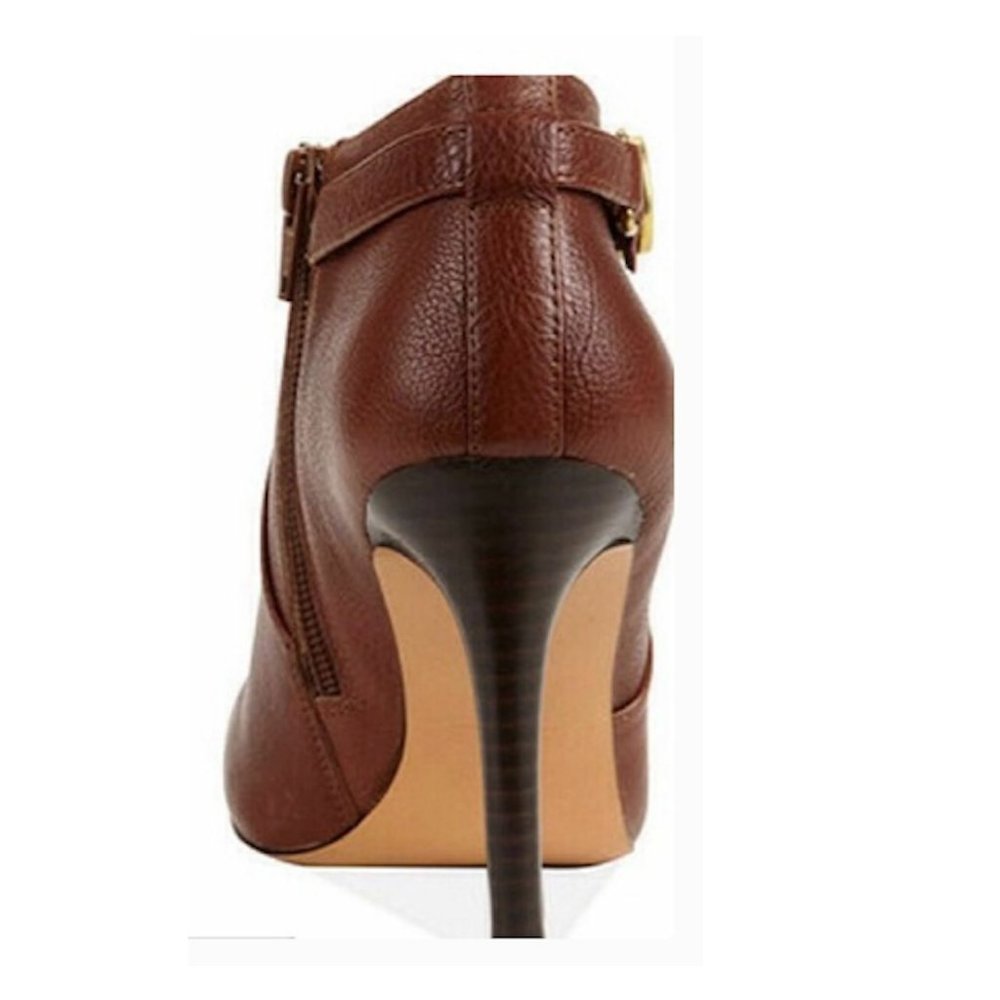 Coach SALENE Cow Safari Leather Ankle Boot Bootie - Picture 3 of 3